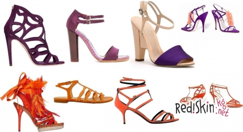 Модные босоножки 2012