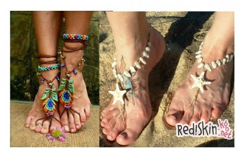 Как выбирать браслет на ногу