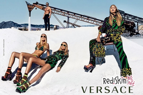 Джиджи Хадид снялась в новой рекламной кампании Versace