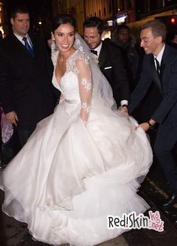 Экс-футболист «Челси» Фрэнк Лэмпард и телеведущая Кристин Бликли поженились (видео)