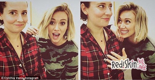 Хилари Дафф подстриглась