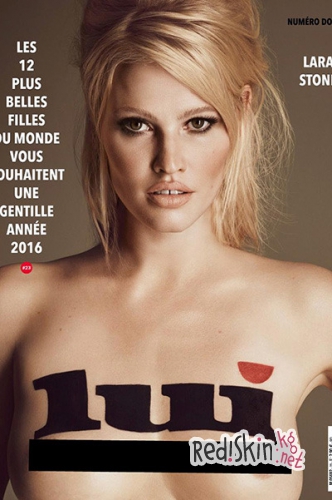 Известные модели: Наташа Поли, Джордан Данн, Лара Стоун, Тони Гарн снялись обнаженными для французского журнала Lui