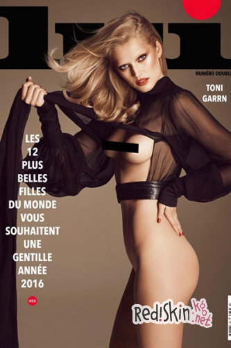 Известные модели: Наташа Поли, Джордан Данн, Лара Стоун, Тони Гарн снялись обнаженными для французского журнала Lui