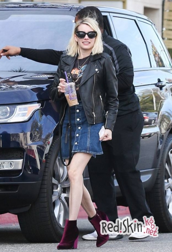 Предрождественские хлопоты Эммы Робертс