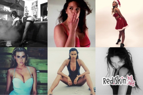 Жаркий декабрь: Памела Андерсон, Ирина Шейк, Шарлотта МакКинни, Рита Ора, Адриана Лима и Эшли Грэм в новом видео LOVE Magazine (видео)