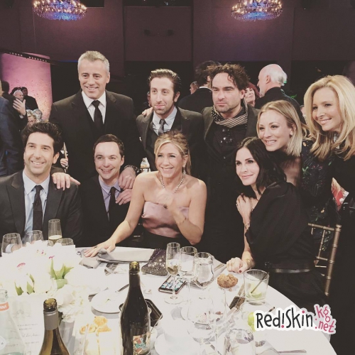 5 из 6: герои сериала «Друзья» воссоединились