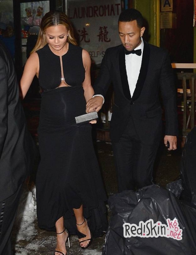 Беременные звезды: Крисси Тиган, Энн Хэтэуэй и Джена Мэлоун