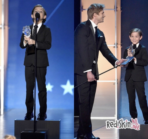 "Это день в моей жизни ": 9-летний актер Джейкоб Трамблэ назван лучшим молодым актером Critics' Choice Movie Awards-2016 (видео)