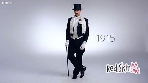 Как менялась мода: 100 лет мужского новогоднего стиля за 3 минуты (видео)