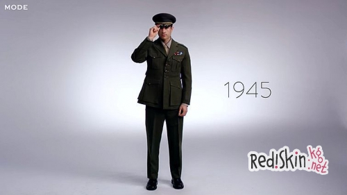 Как менялась мода: 100 лет мужского новогоднего стиля за 3 минуты (видео)