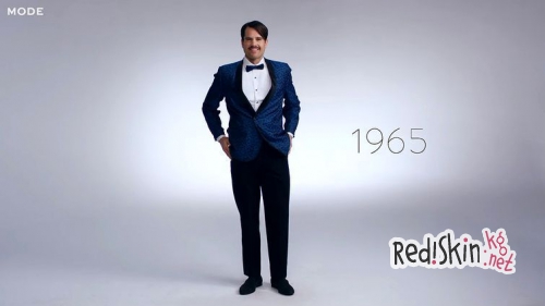 Как менялась мода: 100 лет мужского новогоднего стиля за 3 минуты (видео)