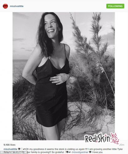 Лив Тайлер ожидает третьего ребенка