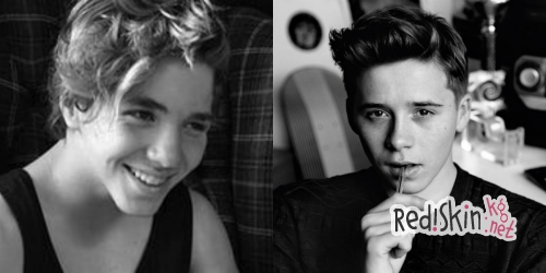 Сына Мадонны Рокко Ричи поддерживает Бруклин Бекхэм