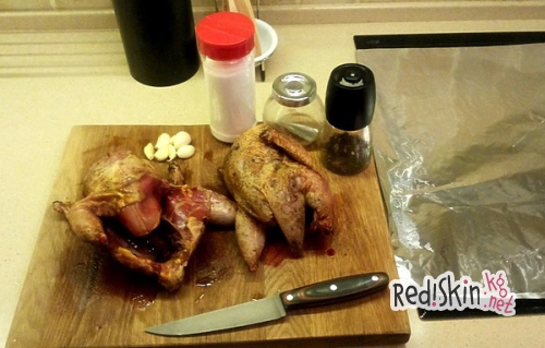 Утка, запеченная в фольге «по-семашевски»