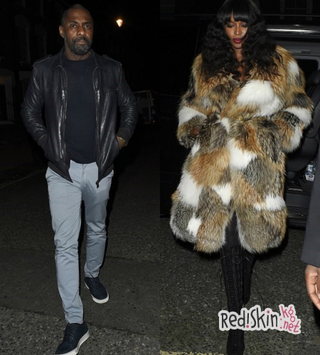 Наоми Кэмпбелл и Идрис Эльба проводят время вместе