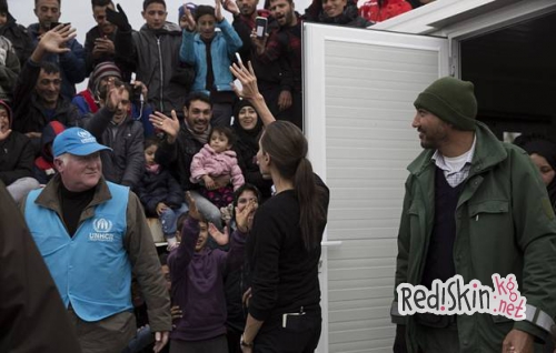 Анджелина Джоли продолжает свою гуманитарную работу в качестве посла ООН