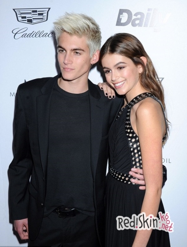 Дети Синди Кроуфорд на вечеринке в Лос-Анджелесе