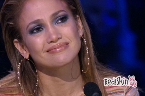 Дженнифер Лопес разрыдалась на шоу "Американский идол"