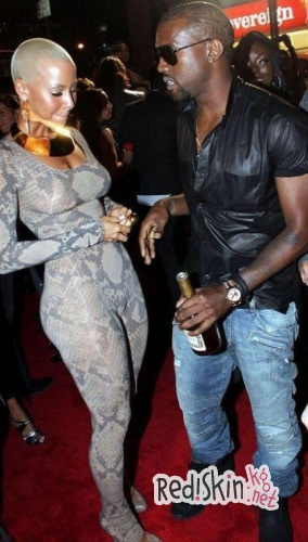 Эмбер Роуз потребовала 10 млн. долл. от Канье Уэста за свое молчание