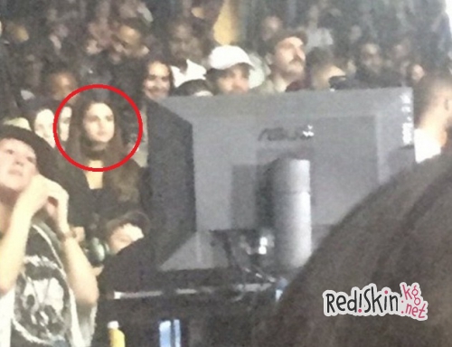 Селена Гомес посетила концерт Джастина Бибера в Лос-Анджелесе